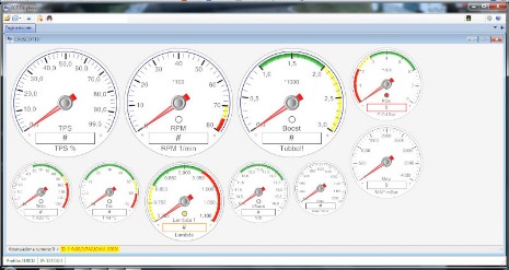 Attraverso l'utilizzo dei più moderni software di acquisizione dati integrati anche nelle funzionalità del banco a rulli monitoriamo costantemente durante le prove e gli sviluppi tutti i paramenti di funzionamento motore
