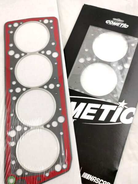 vendita guarnizioni speciale per motori da comptizione lamellari multistrato cometic contruzione guarnizioni testa con anelli cooper separati in acciaio preparazione motori turbo incremento potenza serie guarnizioni motore
