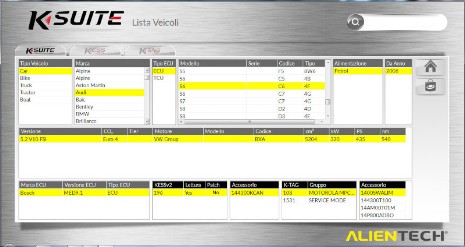 Utilizziamo gli strumenti più affidabili e performanti per la scrittura e la modifica dei file presenti in centralina motore