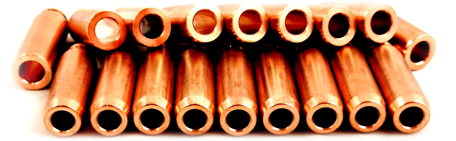 costruzione e vendita guide valvole speciali per preparazione testata disponibili a campione oppure a disegno per sostituzione guide testa e modifica diametro stelo valvola alleggerimento valvole rettifica sedi valvole 