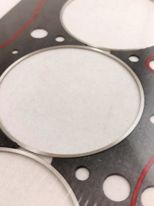 anelli in acciaio separati per montaggio guarnizione testa speciale rinforzata su motore 1400 abarth t jet turbo preparazione motore turbo maggiorato incremento potenza turbo maggiorato aumento rapporto di compressione