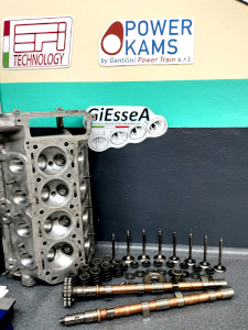 modifica e conversione da carburatori ad iniezione elettronica vetture storiche racing iniezion elettronica preparazione motore con camme da competizione incremento potenza aumeto regime di rotazione fasatura alberi a camme gioco valvole registri a cappuccio punterie maccaniche alfa romeo