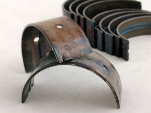 Bronzine di banco e di biella speciali composizione trimetallica lega di rame resistenti ad elaborazione motori e preparazione vetture alfa romeo da competizione 75 giulia motore alfa nord basamento in alluminio