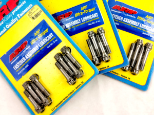 Set di perni biella per preparazione motori da competizione incremento potenza stage1 stage2 stage3 elaborazione motori alfa romeo lancia delta turbo aspirato kit bullodi di ricambio per bielle speciali forgiate stampate bielle ricavate dal pieno