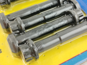 set di bulloni sostituibili agli originali per bielle originali bulloni biella perni rinforzati maggiorati per incremento regime di ritazione preparazione motri opel peugeot bmw