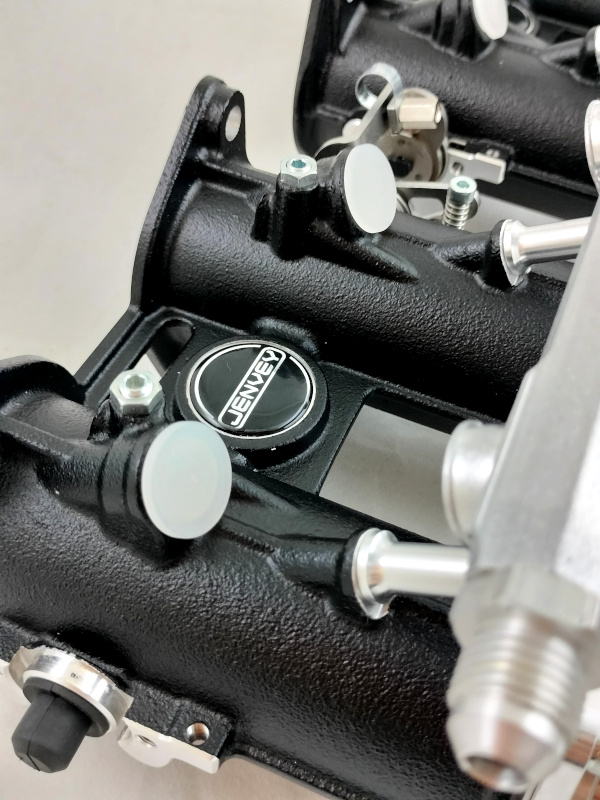 doppio corpo farfallato tipo dcoe preparazione motore ad iniezione elettronica itb aspirazione per ogni sngolo cilindro incremento potenza centralina programmabile da competizione EFI Technology flauto iniettori rail per modifica vettura a carburatori