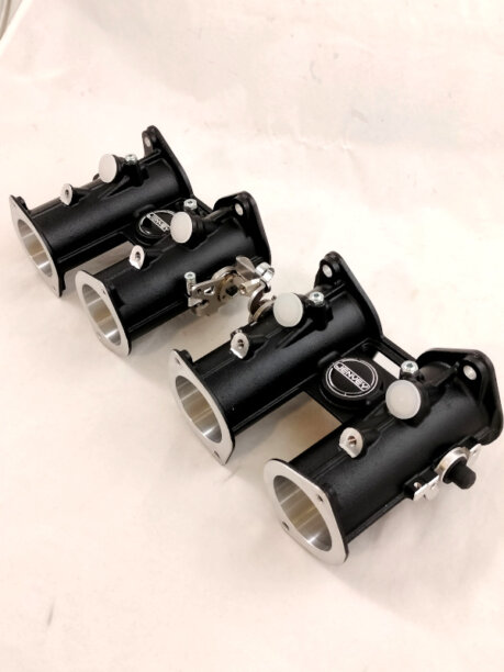 kit corpi farfallati singoli per iniezione elettronica programmabile da competizione incremento potenza motore fiat per vetture da competizione pista salita rally trasformazione motore monofarfalla gruppo a per motore kit car con orpi farfallati incremento potenza elaborazione motore uno fiat x1/9 punt gt 128