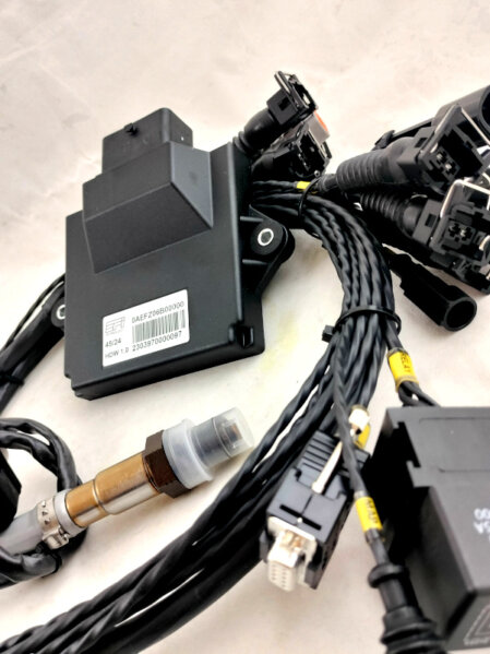 kit completo per la gestione del motore fiat 500 bicilindrico ad iniezione con possibilità di gestire 4 iniettori 2 iniettori iniezione bassa 2 iniettori iniezione alta aumento cilindrata testa condotti sdoppiati kit corpi farfallati singoli jenvey preparazione motore kit car trofeo minicar abarth giannini campionato italiano salita auto storiche 