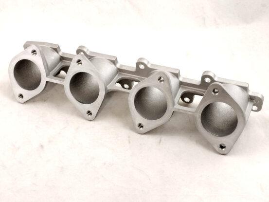 collettore di aspirazione in alluminio per preparazione motore peugeot 205 16 valvole kit aspirazione jenvey doppio corpo itb trasformazione da monofarfalla a doppio corpo farfallato itb jenvey kit completo per iniezione elettronica flauto iniettori corpi farfallati jenvey aumento potenza coppi e cavalli 