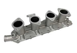 collettore di aspirazione per montaggio corpi farfallati jenvey itb farfalle singole doppio corpo dcoe iniezione elettronica centralina programmabile da competizione EFI Technology preparazione conversione elaborazione motore alfa romeo twin spark 8 valvole bialbero classic car auto storica alfa romeo