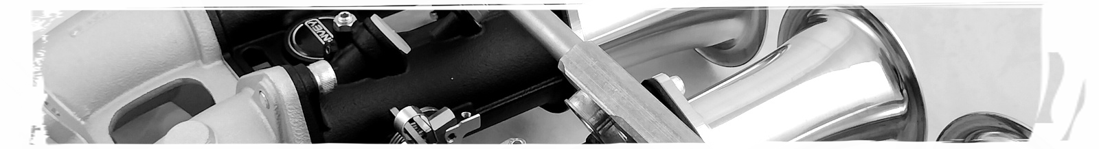 preparazione motore con kit corpi farfallati singoli jenvey aspirazione diretta incremento potenza conversione ad iniezione auto storiche preparazione kit car auto moderne aumento regime di rotazione collettore di aspirazione in alluminio lavorato