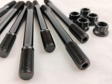 prigionieri testa in acciaio speciale alta resistenza per aumento prestazioni incremento potenza preparazione elaborazione motore lancia delta nissan silvia renault