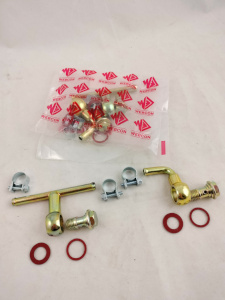 kit per il collegamento in serie di carburatori weber doppio corpo dcoe preparazione motore alfa romeo a carburatoi auto storica kit raccordi benzina collegamento caburazione taratura carburatore doppio corpo