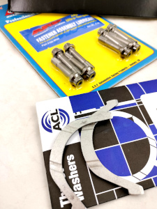 kit bulloni speciali rinforzati per bielle originali arp in acciaio rinforzato speciale preparazione motore gruppo n gruppo a incremento potenza e regime di ritazione motore aspirato renault f7r set rasamenti per spallamento albero motore rinforzati acl bronzine speciali trimetalliche elaborazione motore renault