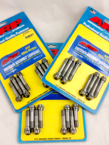 serie di bullon speciali per montaggio motori elaborazione e incremento potenza vetture volkswagen golf scirocco opel calibra omega kadet preparazione motori per vetture da competizione