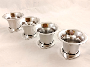 trombette in allumino per aspirazione jenvey kit corpi farfallati singoli o doppio corpo tipo dcor 45 mm aspirazione diretta lunghezza variabile aspirazione per incremento potenza motore aspirato renault fiat lancia opel itb iniezion elettronica centralina ecu programmabile da competizione efi technology