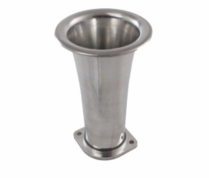 kit accessori per aspirazione diretta kit car motori bmw preparazione vetture da competizione trasformazione ad iniezione elettronica con centralina programmabile da competzione efi technology Euro2 plus aumento coppia motore lunghezza condotto trombetta conica per aumentare il flusso dell'aria aspirata lunghezza 150 mm diametro 45 mm